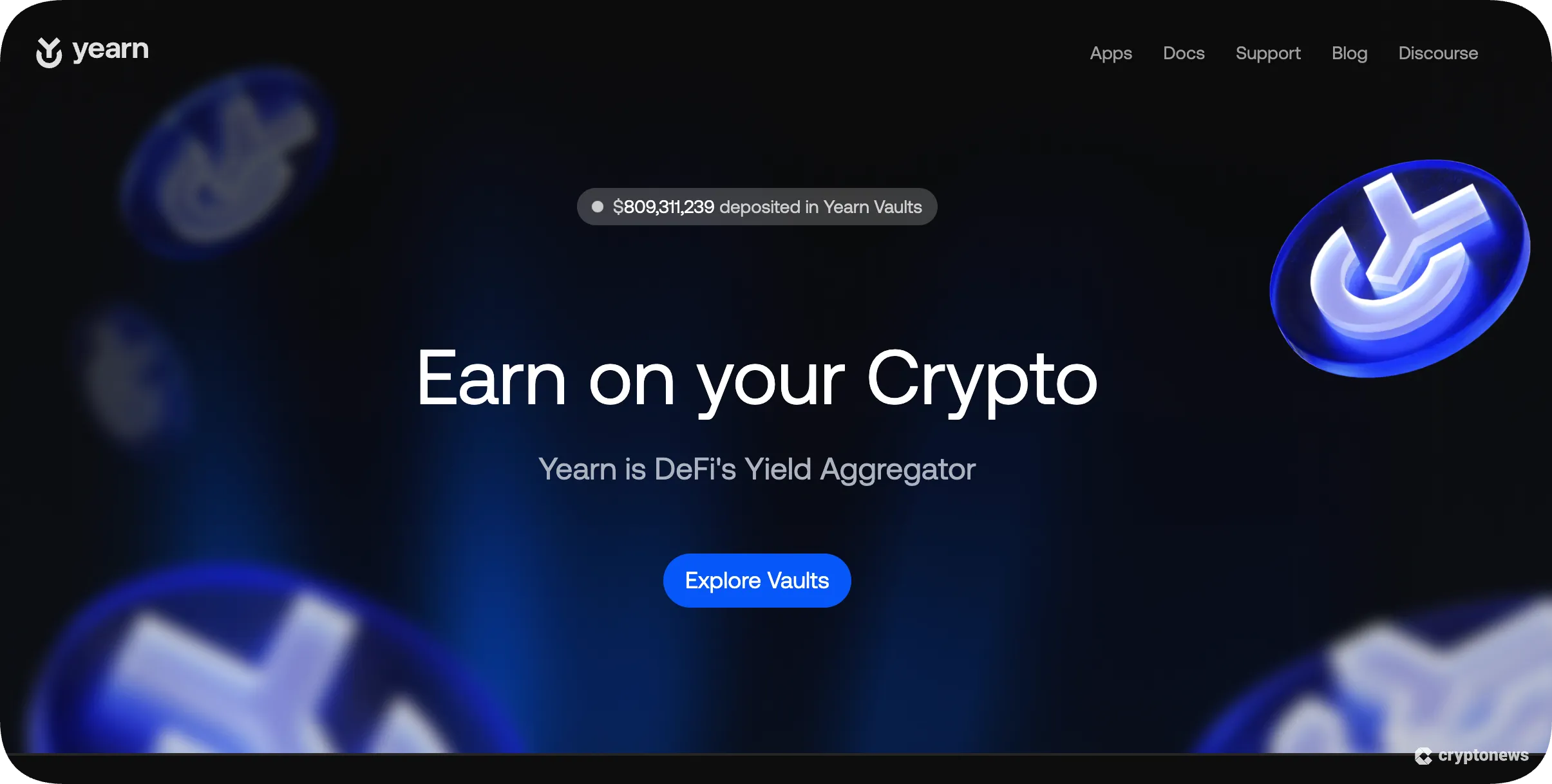 Yearn Finance DAO vaults 2025