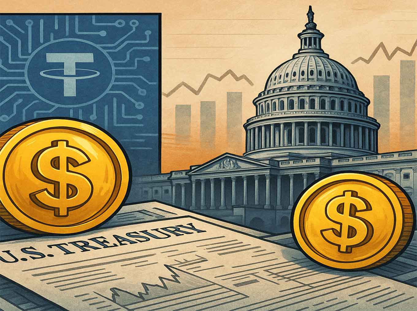 USST stablecoin treasury-backed vault