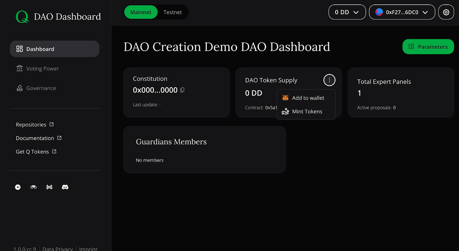 Visual representation of DAO treasury automation featuring smart contract vaults and real-time monitoring dashboards for decentralized finance risk management.